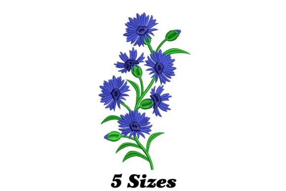 Cornflower: A Seasonal Embroidery Staple