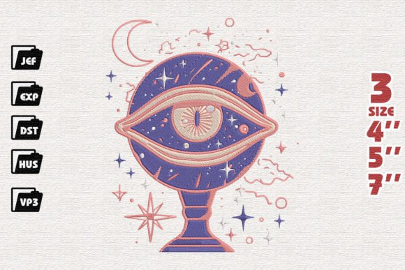 Magic Eye: A Whimsical Boho Embroidery Design Review