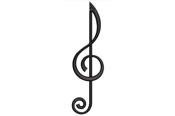 Musical Note Music: A Joyful Holiday Embroidery Staple